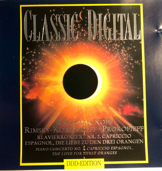 Various : Rachmaninoff, Rimsky-Korssakoff, Prokofieff / Klavierkonzert Nr. 2, Capriccio, Espagnol, Die Liebe Zu Den Drei Orangen (CD, Album)
