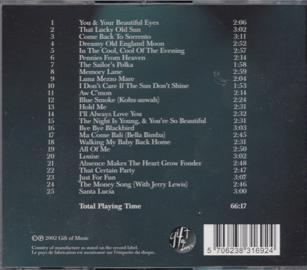 Dean Martin : Classic Hits (CD, Comp)