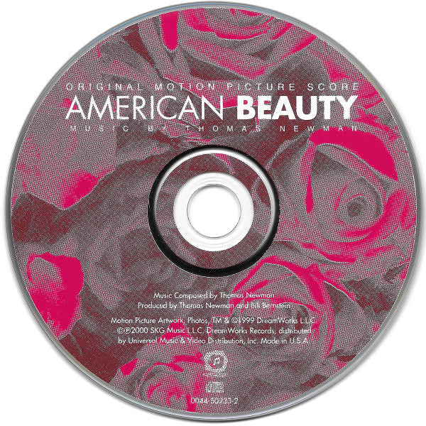 Thomas Newman : American Beauty (Original Motion Picture Score) (CD, Album, RP)