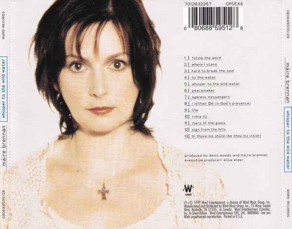 Máire Brennan* : Whisper To The Wild Water (CD, Album, RE, CMC)