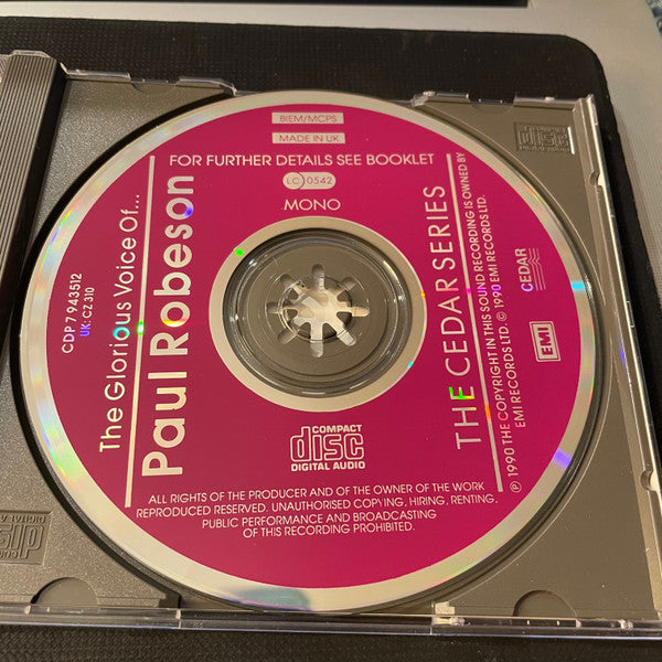 Paul Robeson : The Glorious Voice Of...Paul Robeson (CD, Comp)