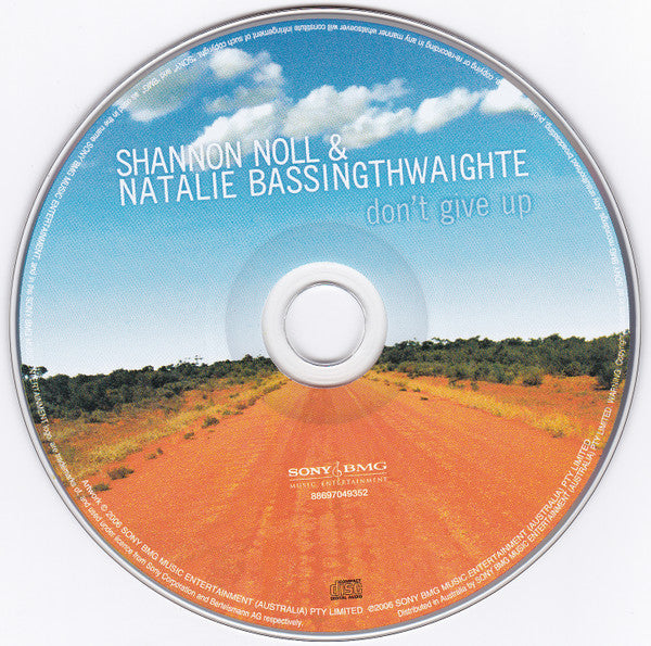 Shannon Noll & Natalie Bassingthwaighte : Don't Give Up (CD, Single)