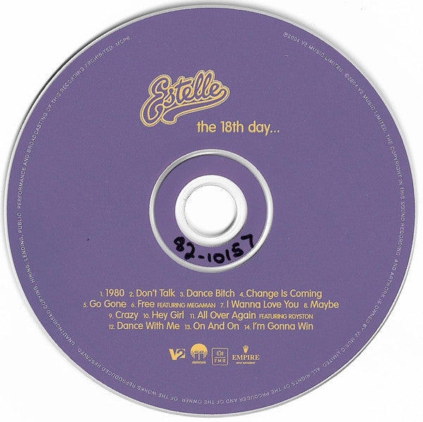 Estelle : The 18th Day... (CD, Album)