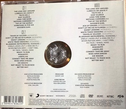 Dixie Chicks : DCX MMXVI (2xCD + DVD-V, NTSC, Reg)