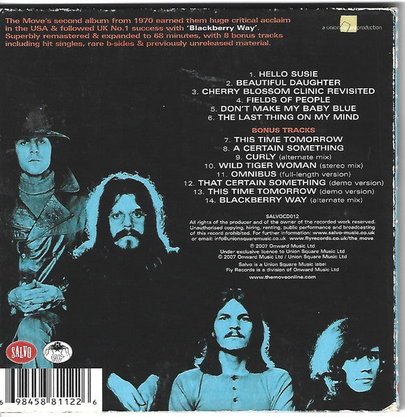 The Move : Shazam (CD, Album, Enh, RE, RM, Del)