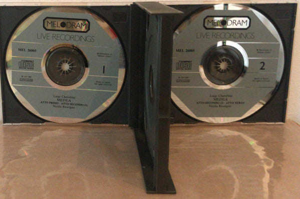 Luigi Cherubini, Maria Callas, Jon Vickers, Fiorenza Cossotto, Orchestra Of The Royal Opera House, Covent Garden And Chorus Of The Royal Opera House, Covent Garden : Medea (2xCD, Album)