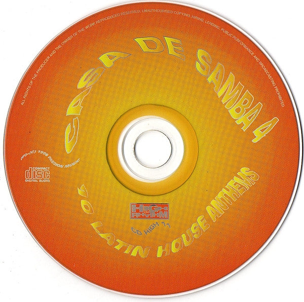 Various : Casa De Samba 4 (CD, Comp)
