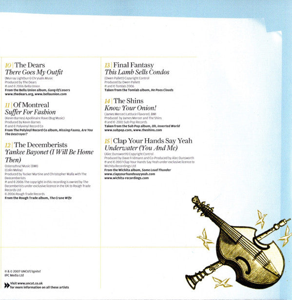 Various : Wake Up! (15-Track Guide To New North American Indie) (CD, Comp, Jew)