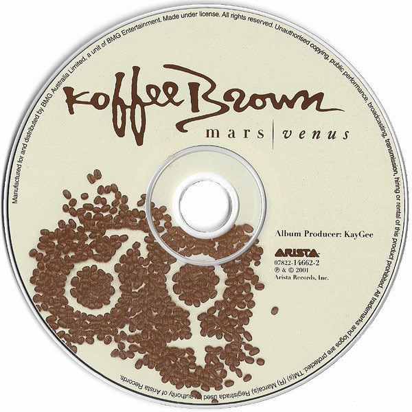 Koffee Brown : Mars / Venus (CD, Album)