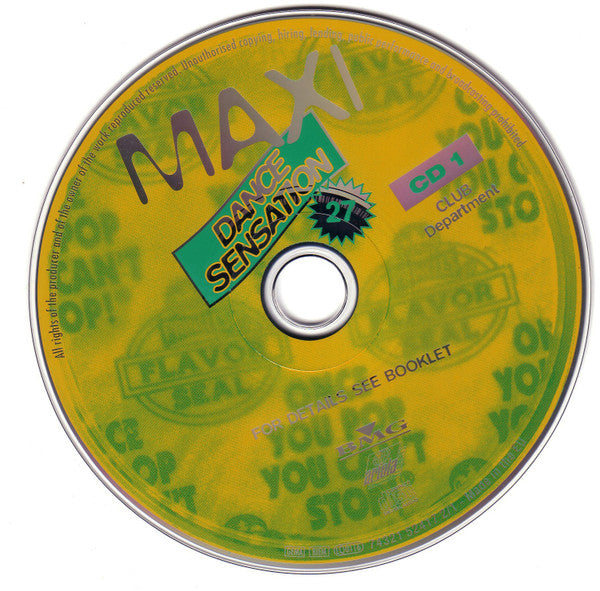 Various : Maxi Dance Sensation 27 (2xCD, Comp)