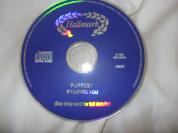 P.J. Proby : If I Loved You (CD)