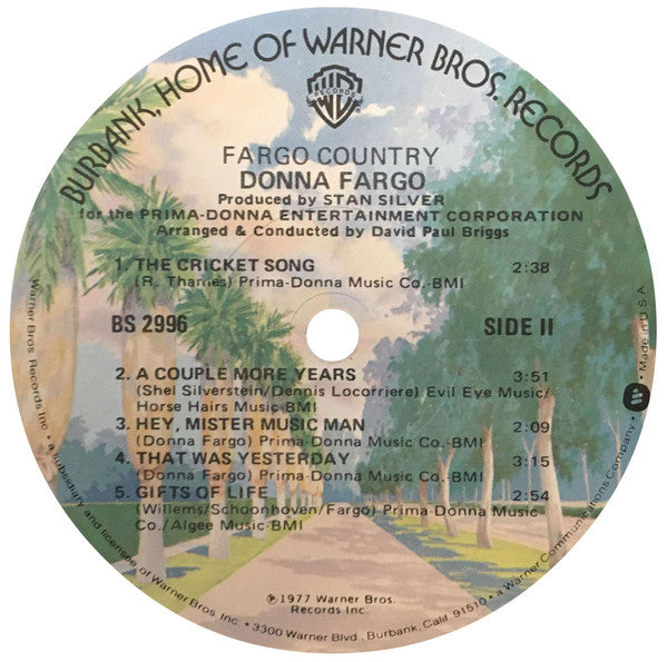 Donna Fargo : Fargo Country (LP, Album)