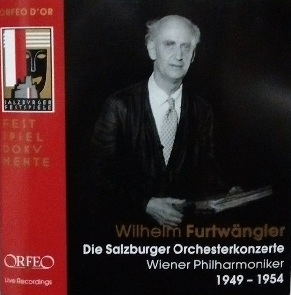 Wilhelm Furtwängler, Wiener Philharmoniker : Salzburger Orchesterkonzerte, 1949-1954 (8xCD, Comp, Mono)