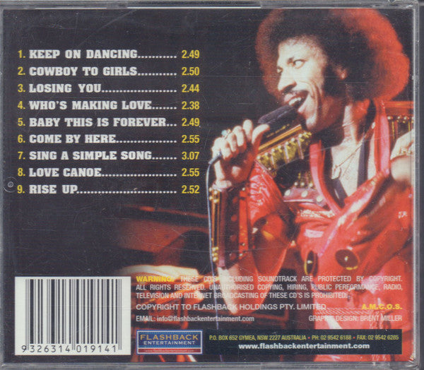 The Commodores* With Lionel Richie : Keep On Dancing (CD, Album, RE)