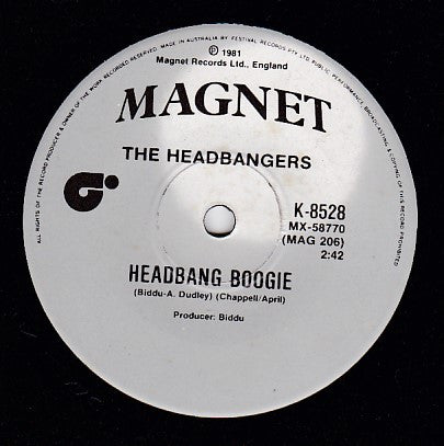 The Headbangers (4) : Status Rock (7", Single)
