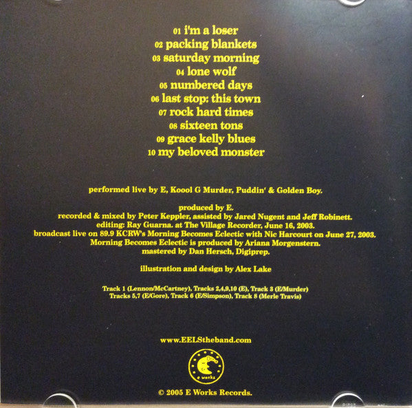 Eels : Sixteen Tons (Ten Songs) 2003 KCRW Session (CD, Album)