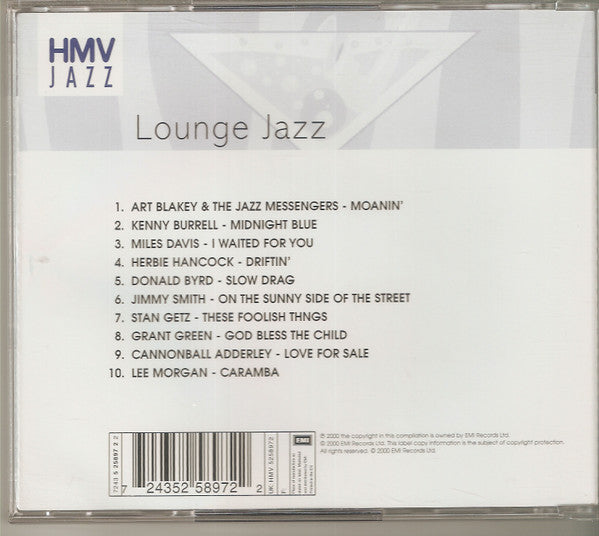 Various : The Lounge Jazz Collection (CD, Comp)