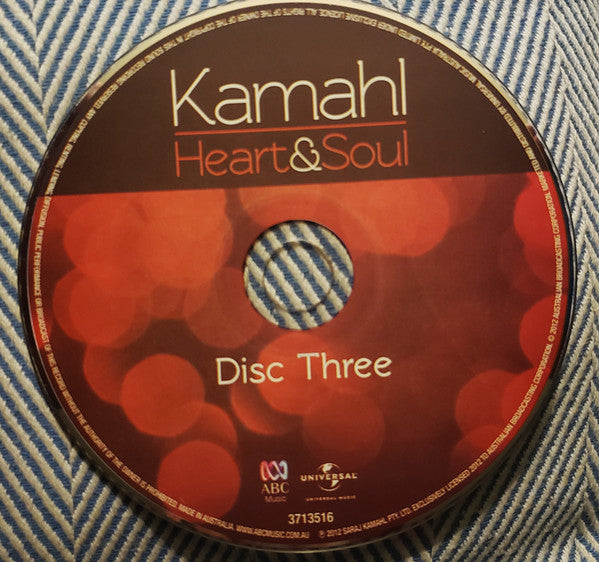 Kamahl : Heart & Soul For Lovers Of Life (3xCD, Comp)