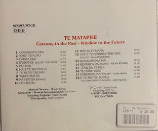 Te Matapihi : Gateway To The Past - Window To The Future (CD, Album)