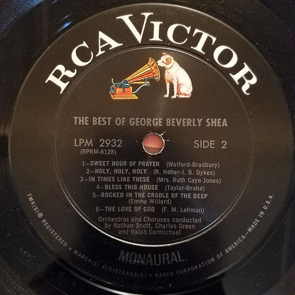 George Beverly Shea : The Best Of George Beverly Shea (LP, Comp, Mono, RE)