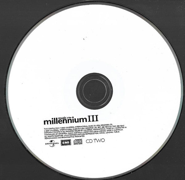Various : Music Of The Millennium III (2xCD, Comp)