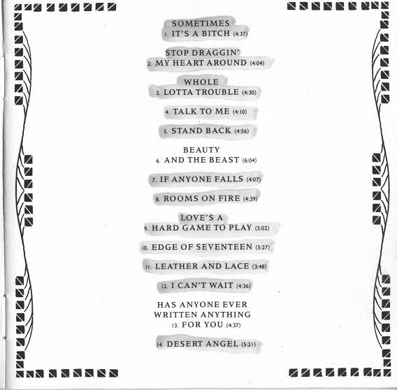 Stevie Nicks : Timespace - The Best Of Stevie Nicks (CD, Comp, EMI)