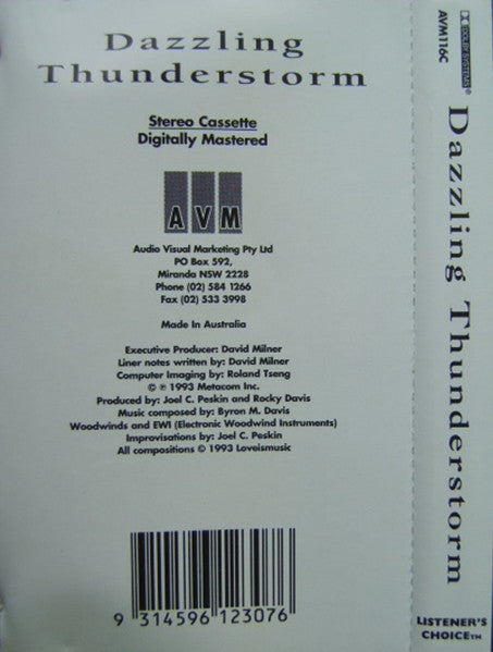 Byron M. Davis : Dazzling Thunderstorm (Cass, Album)