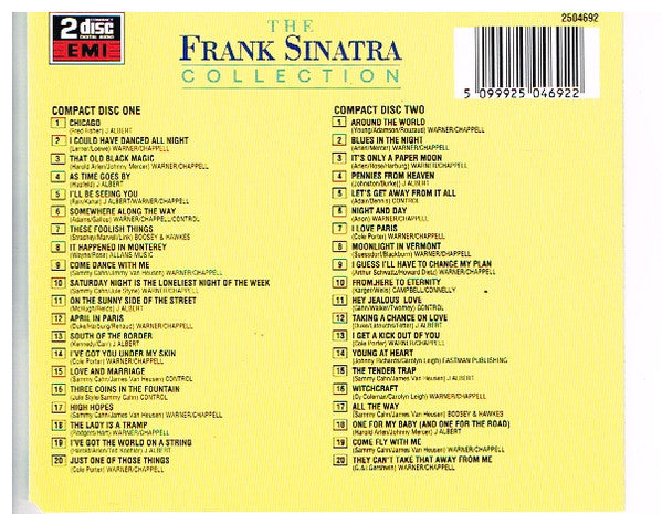 Frank Sinatra : The Frank Sinatra Collection (2xCD, Comp)