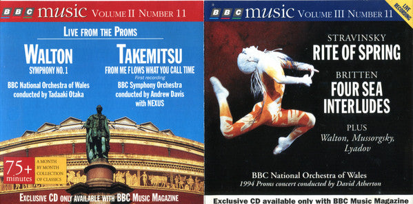 BBC National Orchestra Of Wales : Stravinsky: Rite Of Spring - Britten: Four Sea Interludes, Etc (Vol.III No.11) (CD)