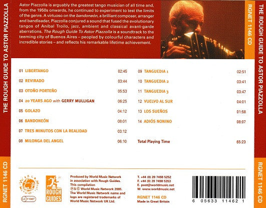 Astor Piazzolla : The Rough Guide To Astor Piazzolla (CD, Comp)