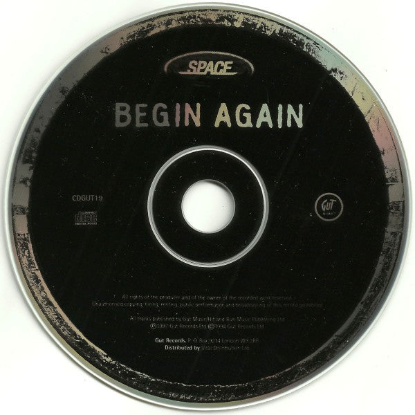 Space (4) : Begin Again (CD, Single, CD1)