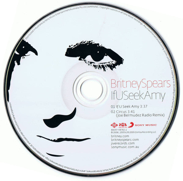 Britney Spears : If U Seek Amy (CD, Single)