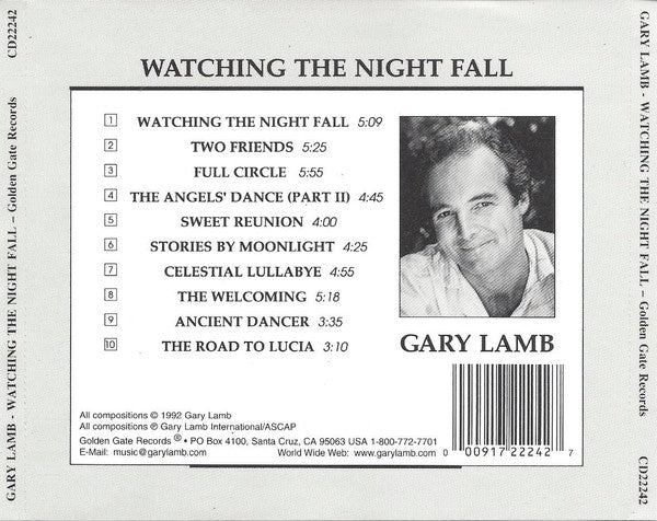 Gary Lamb : Watching The Night Fall (CD, Album)