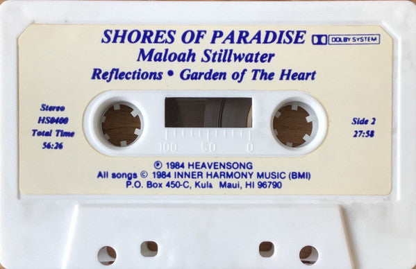 Maloah Stillwater : Shores of Paradise (Cass)