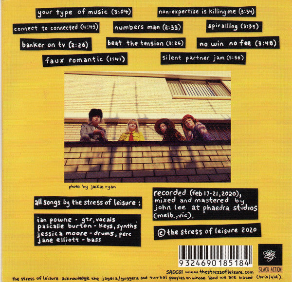 The Stress Of Leisure : Faux Wave (CD, Album)