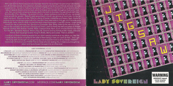 Lady Sovereign : Jigsaw (CD, Album)