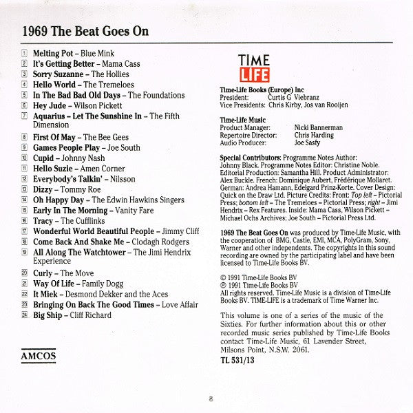 Various : The Spirit Of The 60s (1969 The Beat Goes On) (CD, Comp)