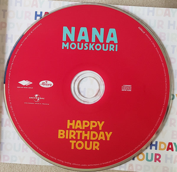 Nana Mouskouri : Happy Birthday Tour (CD, Comp)