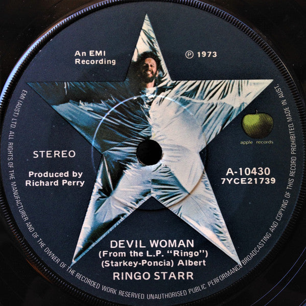Ringo Starr : You're Sixteen (7", Gen)