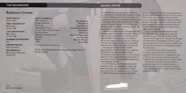 Daniel Defoe : Robinson Crusoe (2xCD, RE)
