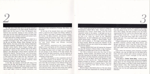 Various : Atlantic Jazz: Best Of The '60s, Volume 1 (CD, Comp, RM)