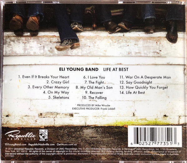 Eli Young Band : Life At Best (CD, Album)