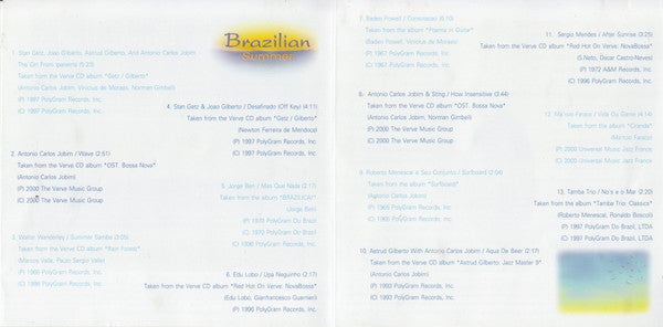 Various : Brazilian Summer (CD, Album, Comp)