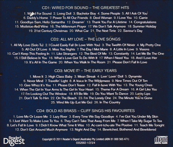Cliff Richard : The Collection (4xCD, Comp)