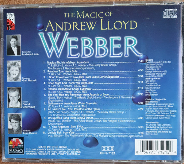 Orlando Pops Orchestra : The Magic Of Andrew Lloyd Webber (CD, Album)