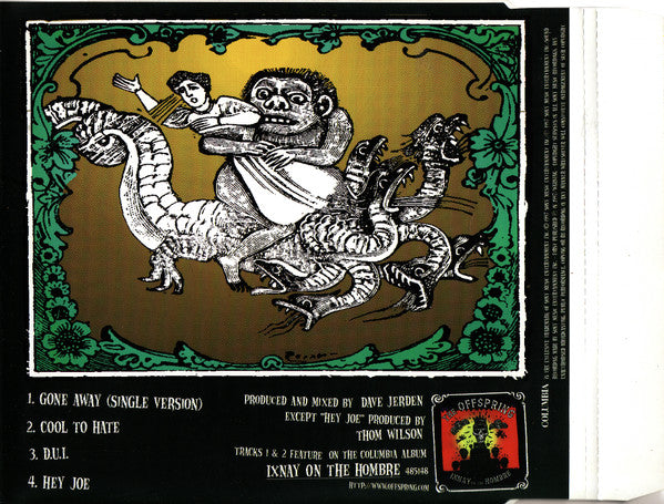 The Offspring : Gone Away (CD, Single)