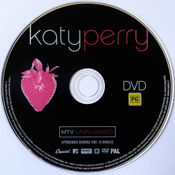 Katy Perry : MTV Unplugged (CD, Album + DVD-V, PAL + Ltd, Ama)