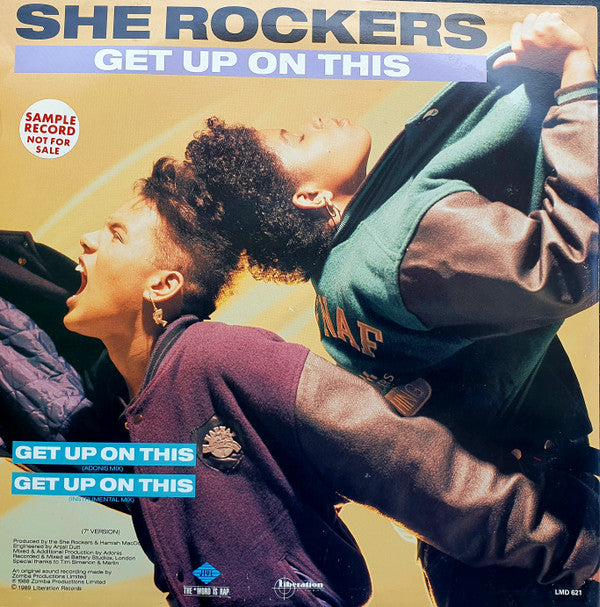 She Rockers : On Stage / Get Up On This (12", Promo)
