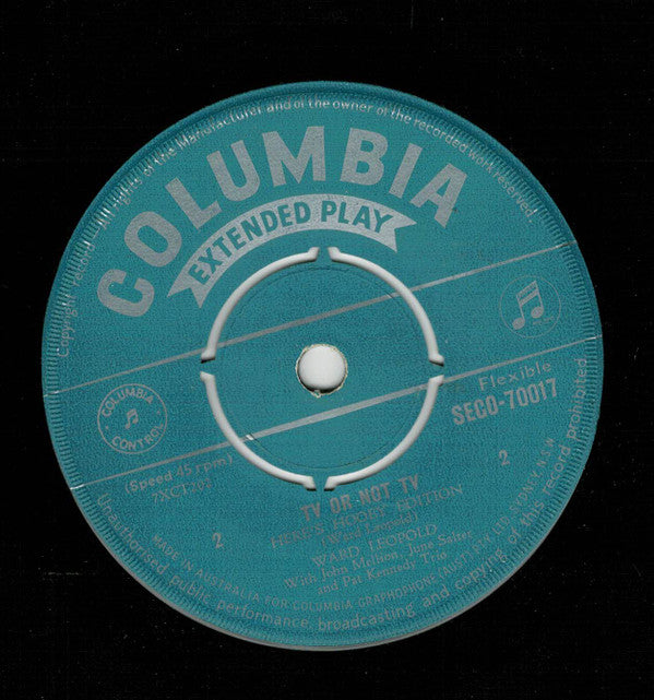 Ward Leopold : Here's Hooey: TV Or Not TV Edition (7", EP)
