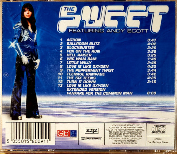The Sweet Featuring Andy Scott (2) : The Sweet Featuring Andy Scott (CD, Album, Comp, Dol)